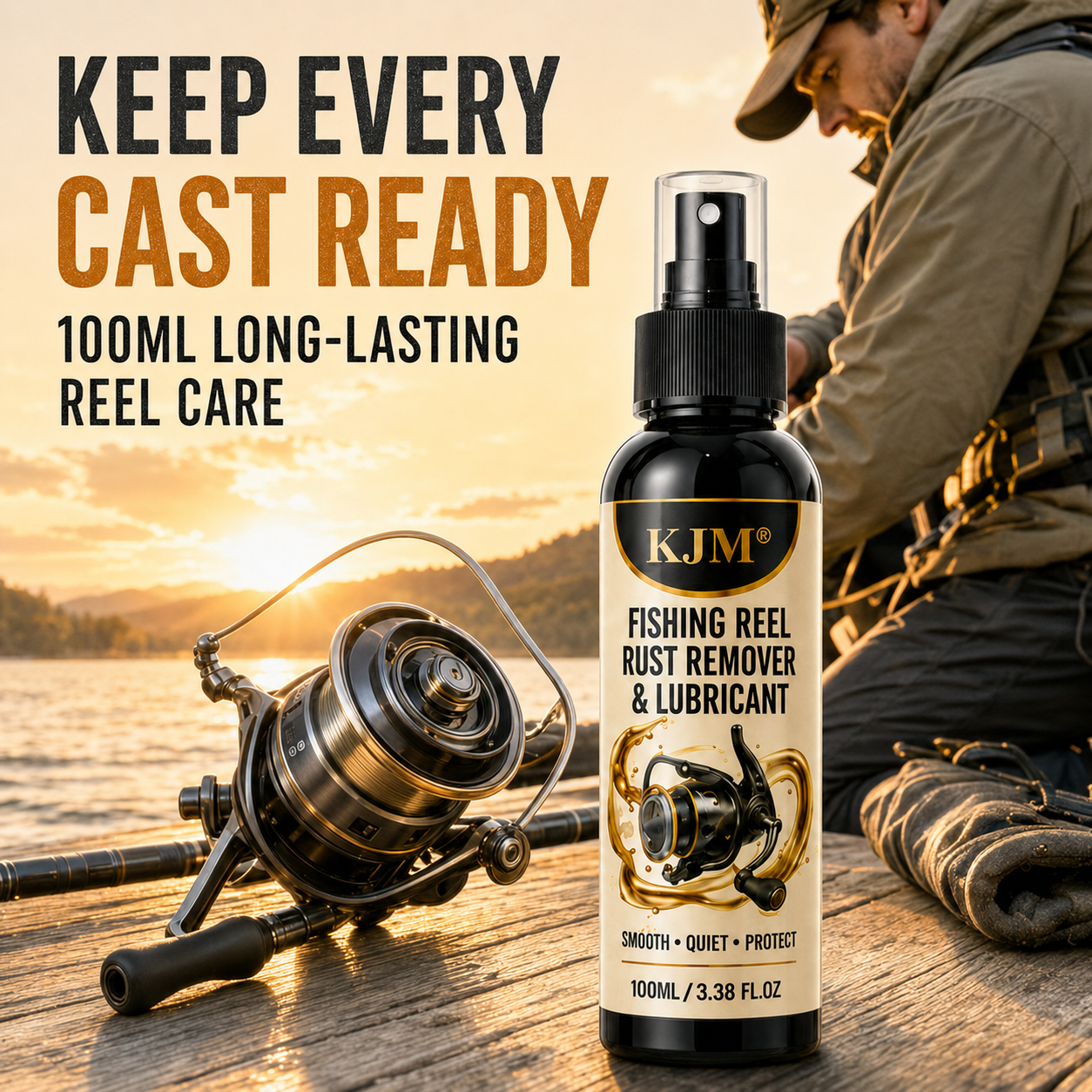 Reel Lubricant - KJM Çok Amaçlı Yağ Spreyi 100ML