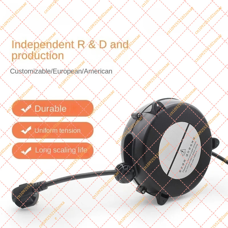 Electric Reel - 5M Otomatik Güç Kablosu Makarası, AB