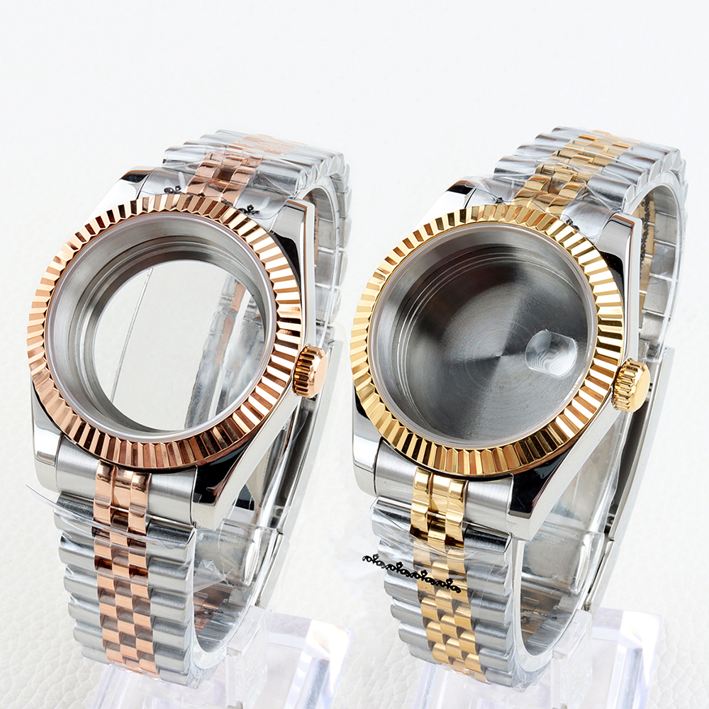 Reel Case - Gül Altın/Altın 36mm/39mm Saat Kasası 20mm