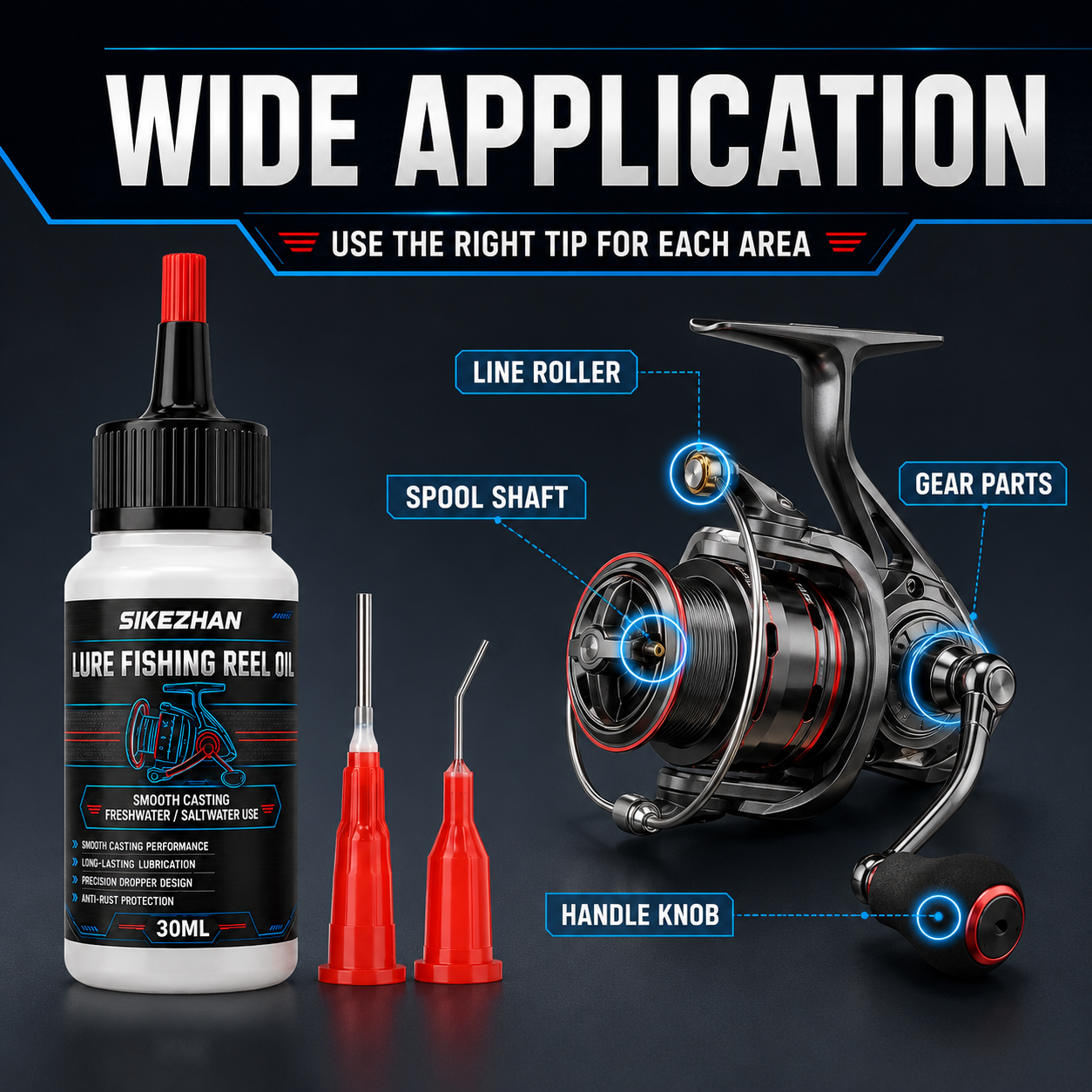 Reel Lubricant - Profesyonel Balıkçılık Makarası Yağlayıcı Yağı –