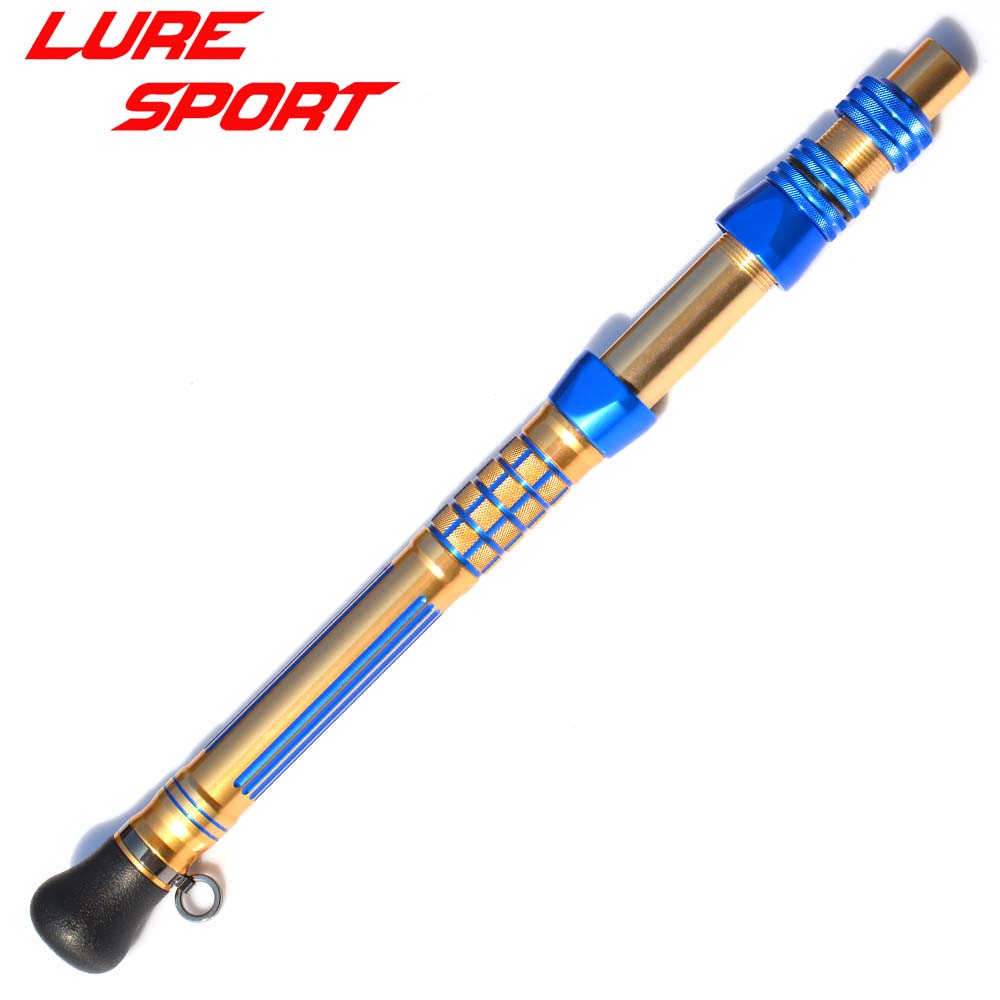 Trolling Reel - LURESPORT 40cm altın ve mavi kilit