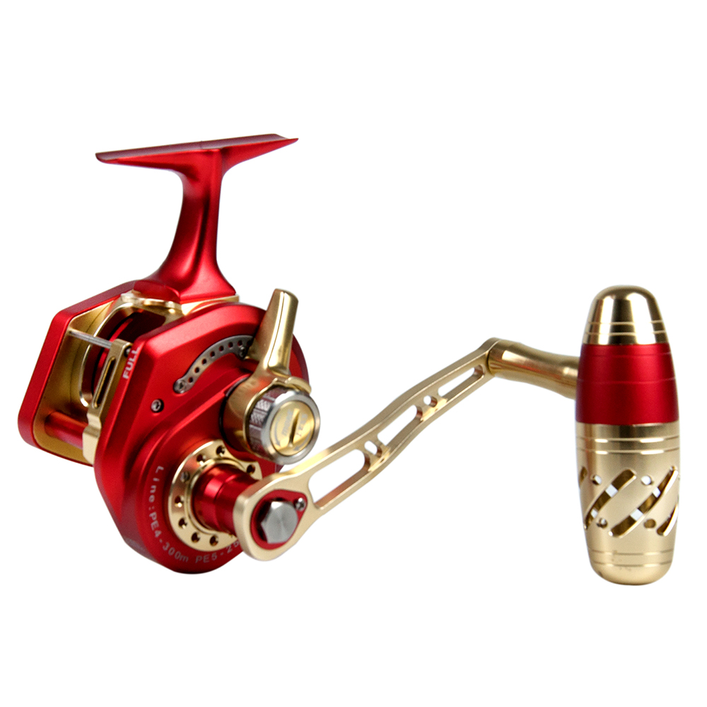Baitcasting Reel - Kırmızı 70lbs Offshore 11BB Metal Gövdeli