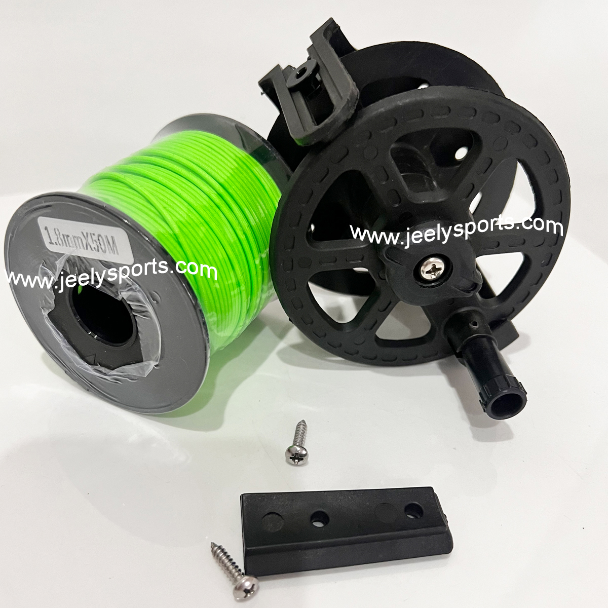 Trolling Reel - 50M spektrum hattı ile ahşap veya