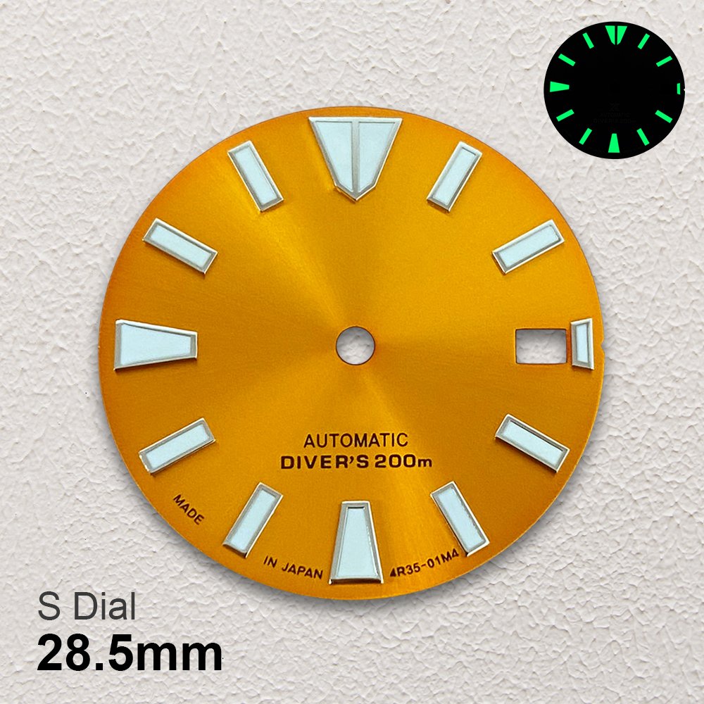 Reel Case - 28.5mm S Logo Dalga Kadranı Fit