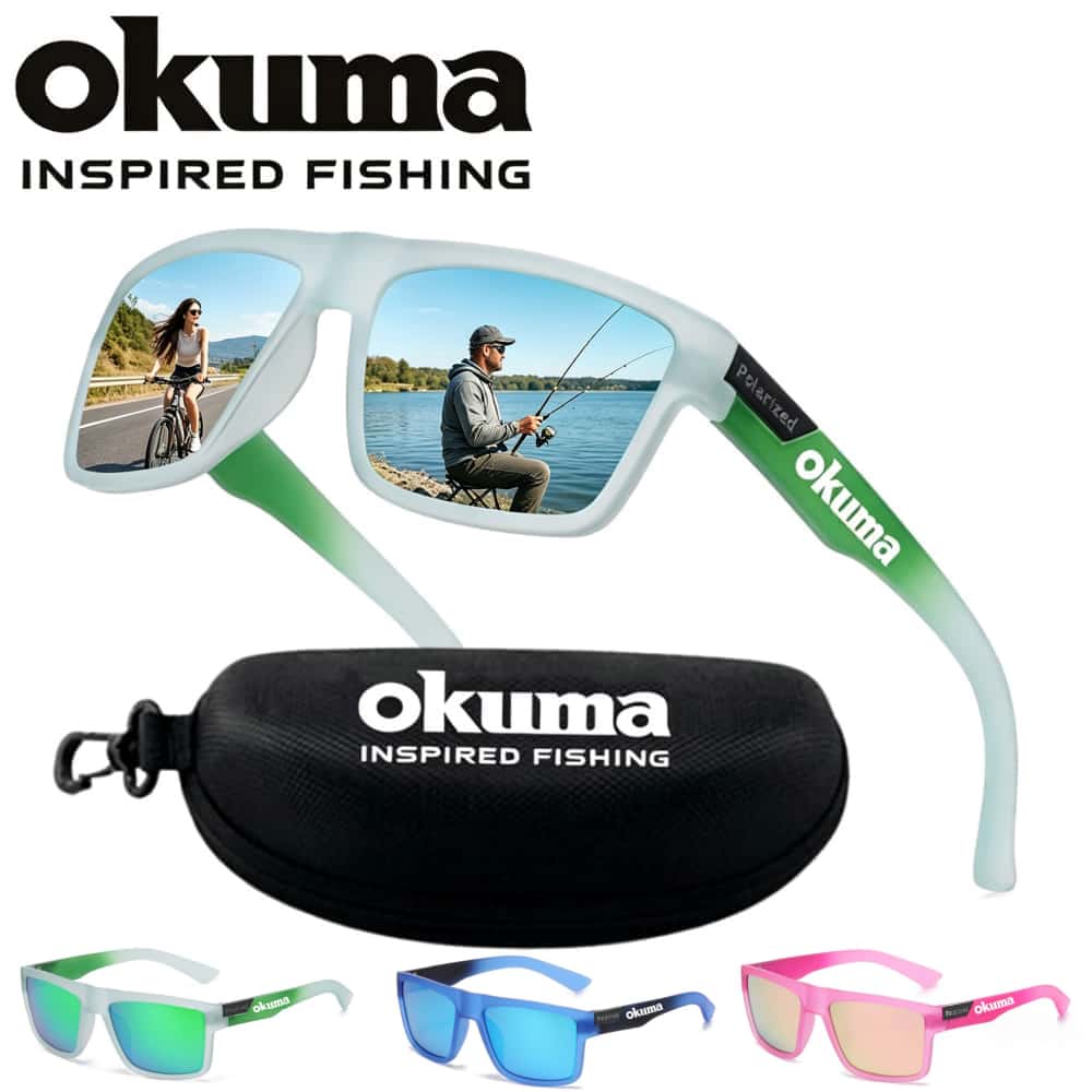 Surf Reel - Yaratıcı moda renk bloklama okuma Polarize