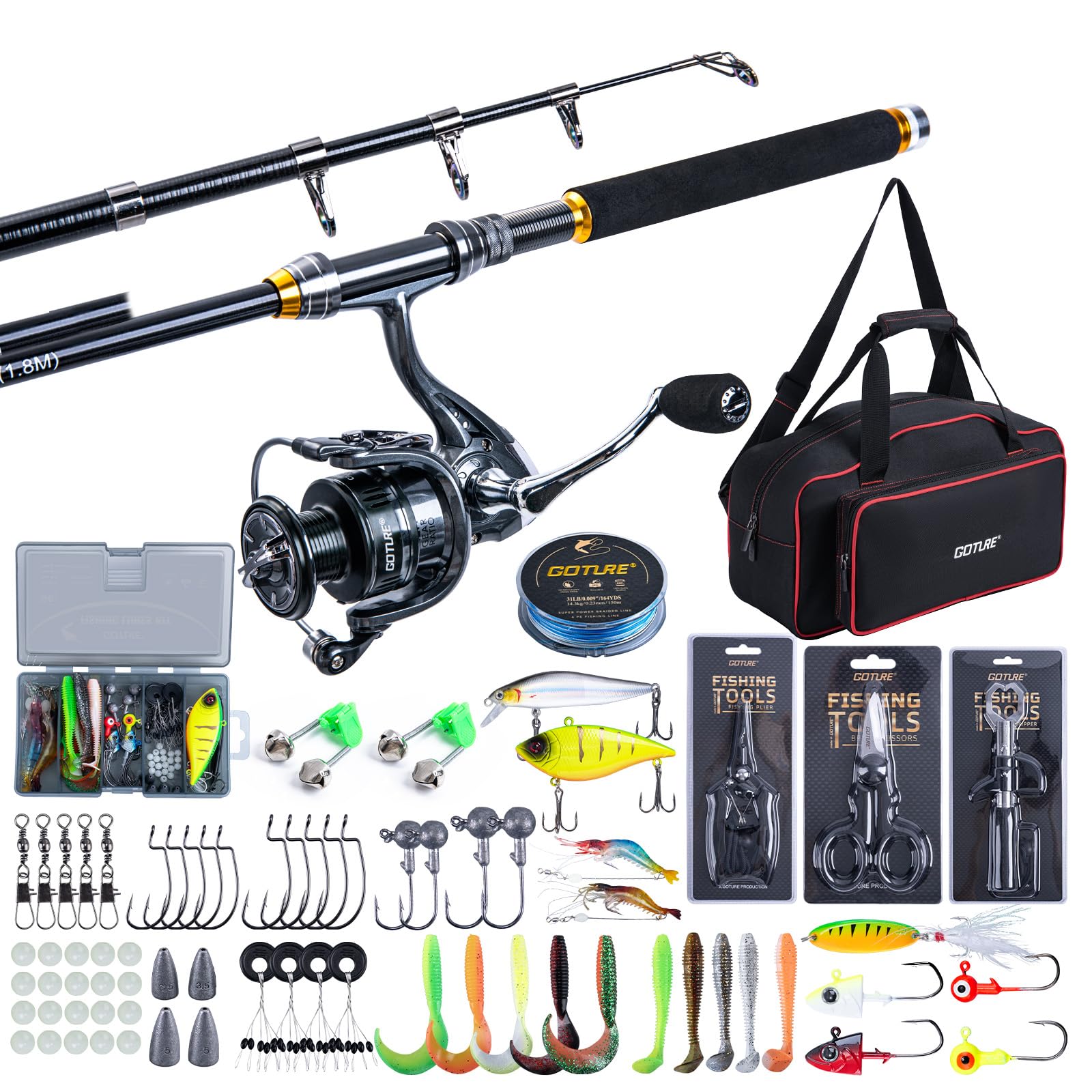 Reel Bag - Goture Teleskopik Olta ve Makara Setleri