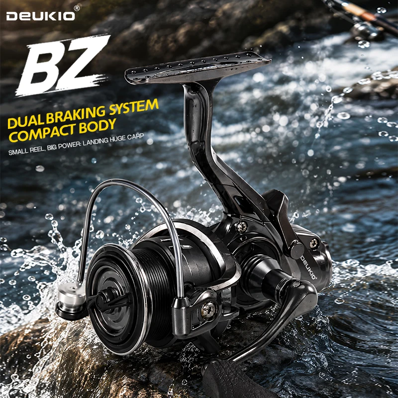 Ice Fishing Reel - DEUKIO Mini Çift Fren Tasarımlı Balıkçılık