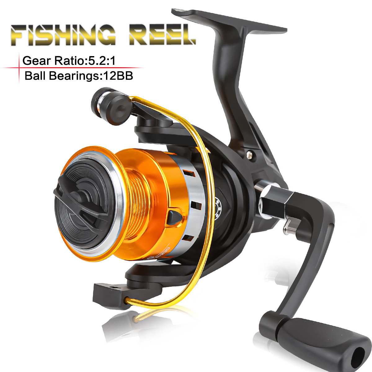 Surf Reel - Metal Makaralı Uzun Atışlı Balıkçılık Makarası,