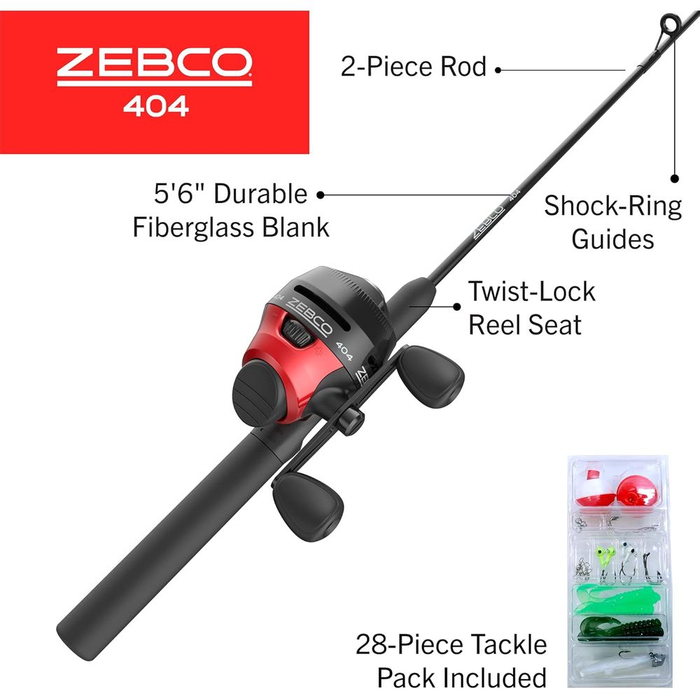 5'6 İki Parçalı Fiberglas Spin - Spincast Reel incelemesi ve fiyatı