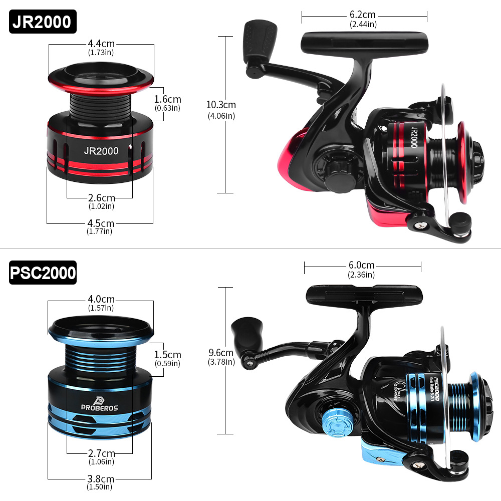 Metal İplik Makarası 2000 Seri - Ice Fishing Reel incelemesi ve fiyatı