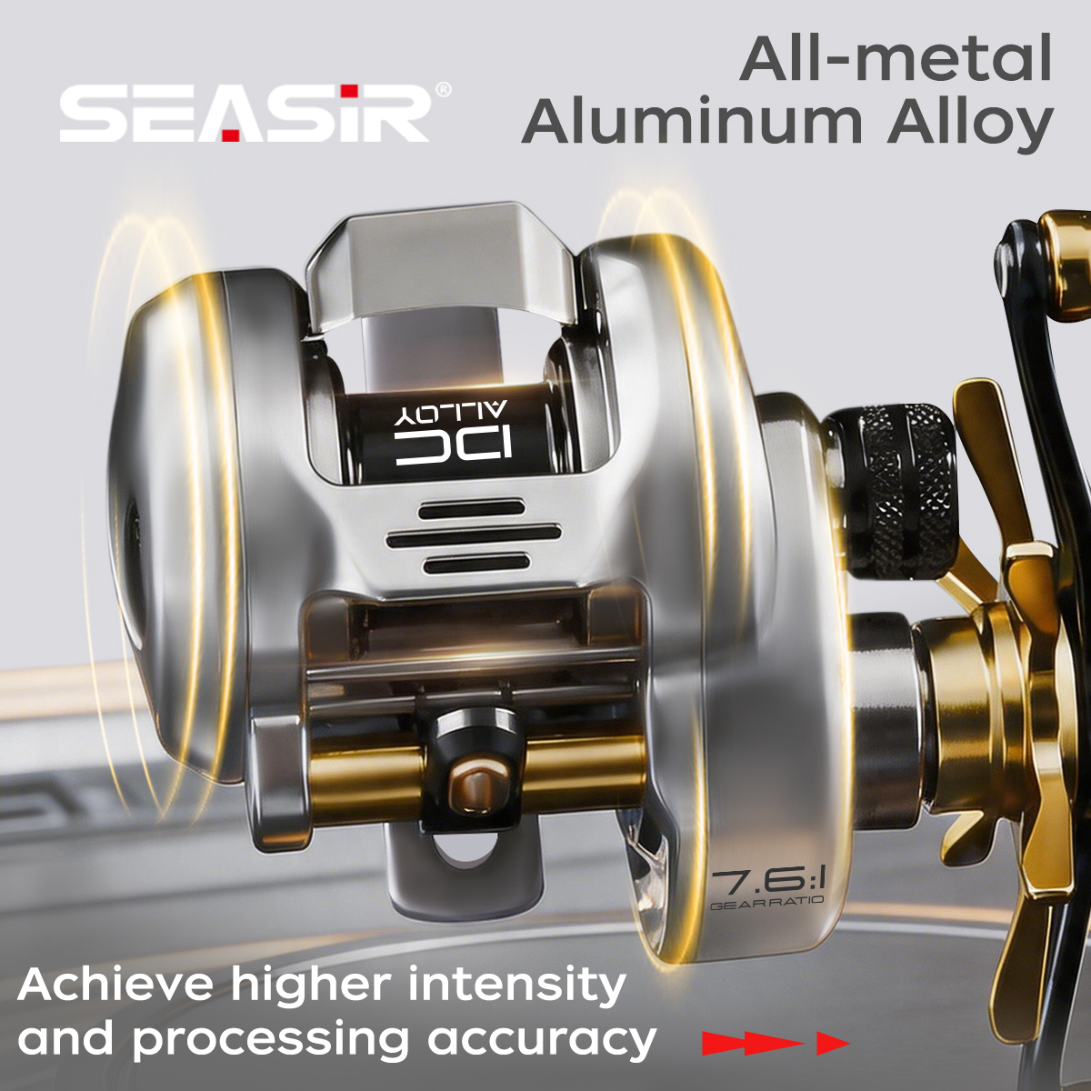 SEASIR DC Alaşımlı TAMAMEN Met - Spincast Reel incelemesi ve fiyatı