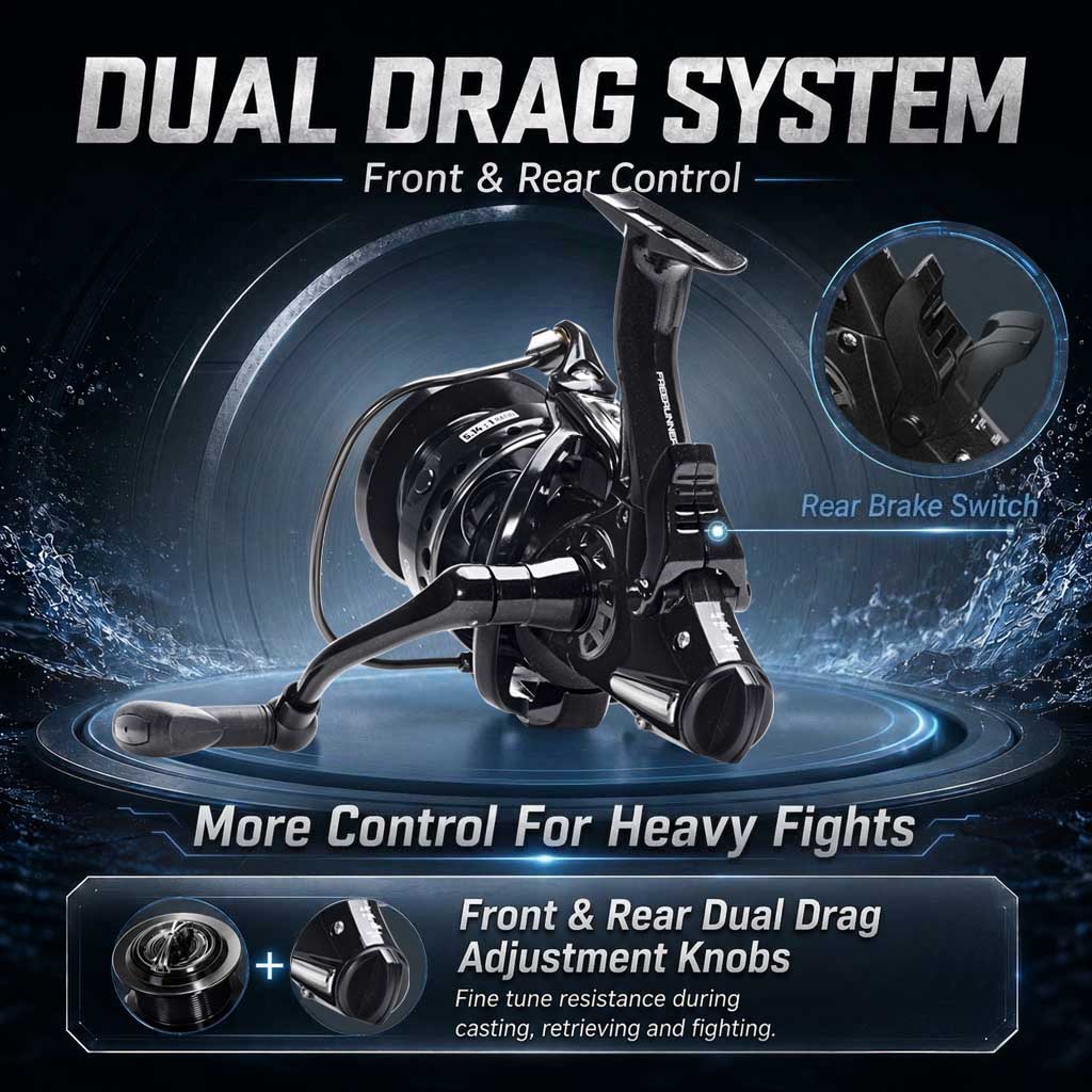 SAMOLLA Çift Frenli Alarm Sist - Reel Drag Knob incelemesi ve fiyatı
