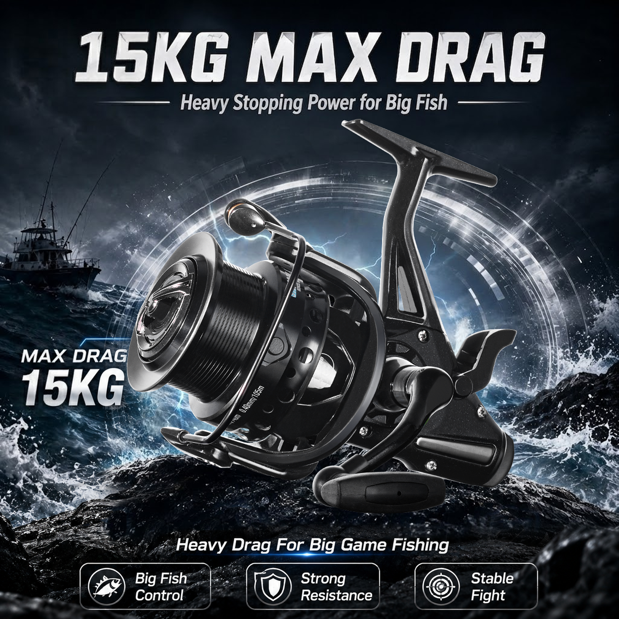 SAMOLLA Çift Frenli Alarm Sist - Reel Drag Knob incelemesi ve fiyatı