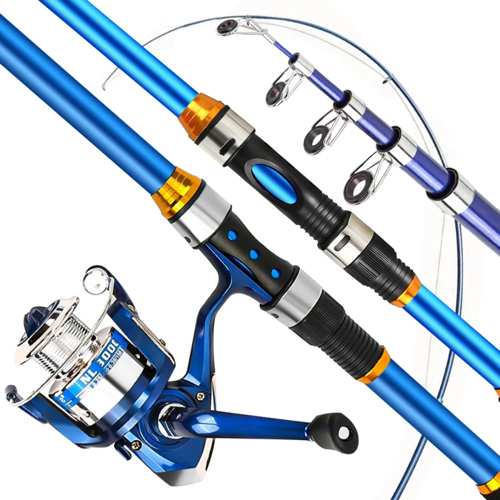 2.1-3.6M Teleskopik Cam Elyaf  - Spincast Reel incelemesi ve fiyatı