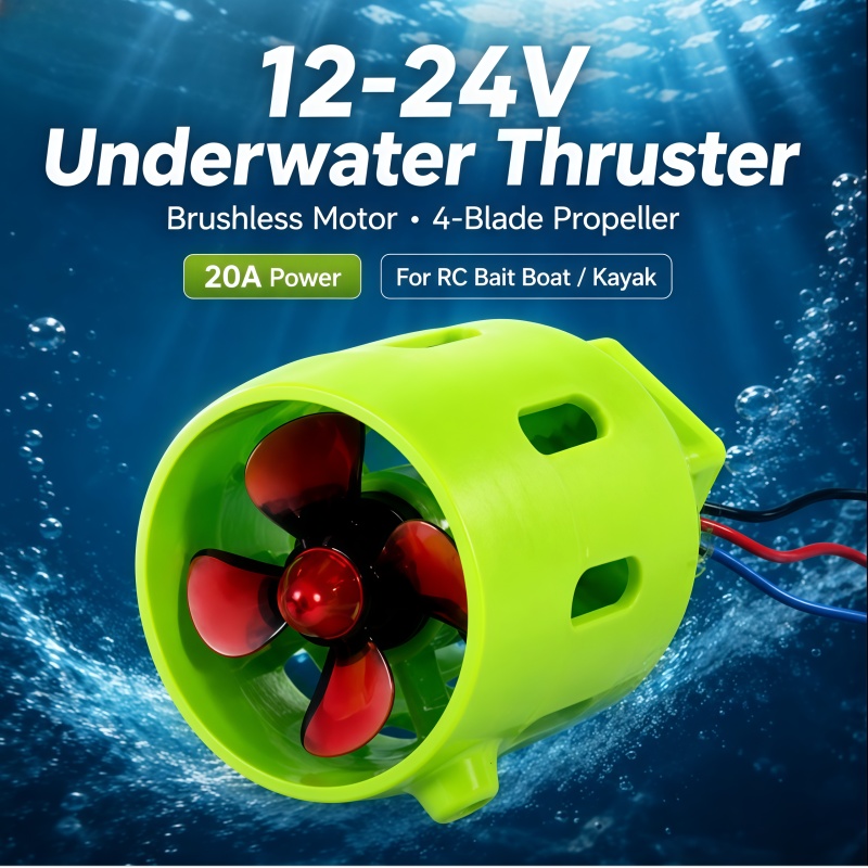 12-24V 20A Fırçasız Sualtı İti - Trolling Reel incelemesi ve fiyatı