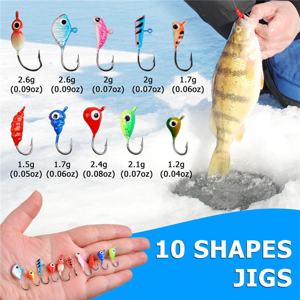 Mini buz olta Combo ile 12 ade - Ice Fishing Reel incelemesi ve fiyatı